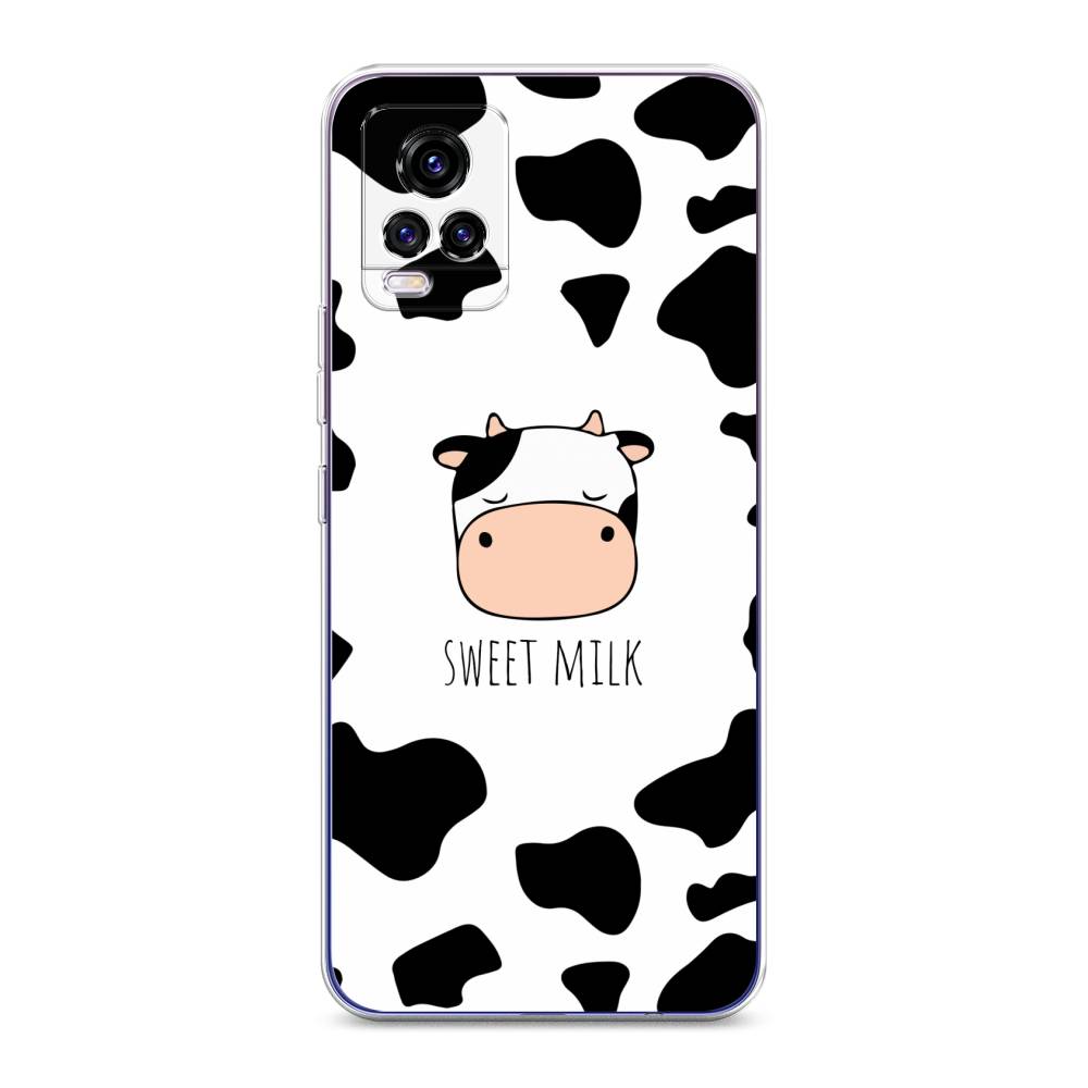 

Чехол для Vivo V20 "Sweet milk", Розовый;белый;черный, 263350-1