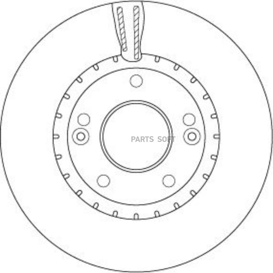 

Диск Тормозной Передний Hyundai I30 Ii/Elantra 11-> /Vent D=280mm Zf Russia Df6628 Zfr ZF