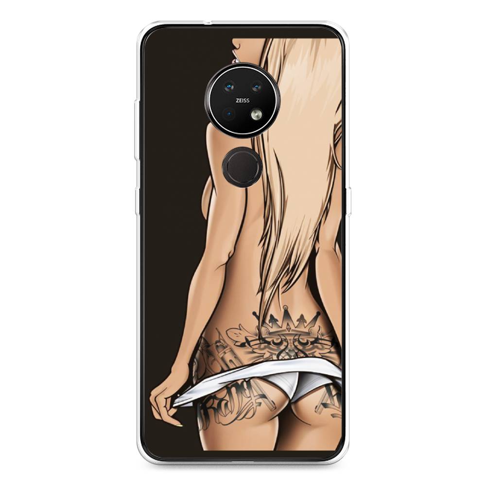 

Чехол на Nokia 7.2 "Обнаженная девушка", 123150-6