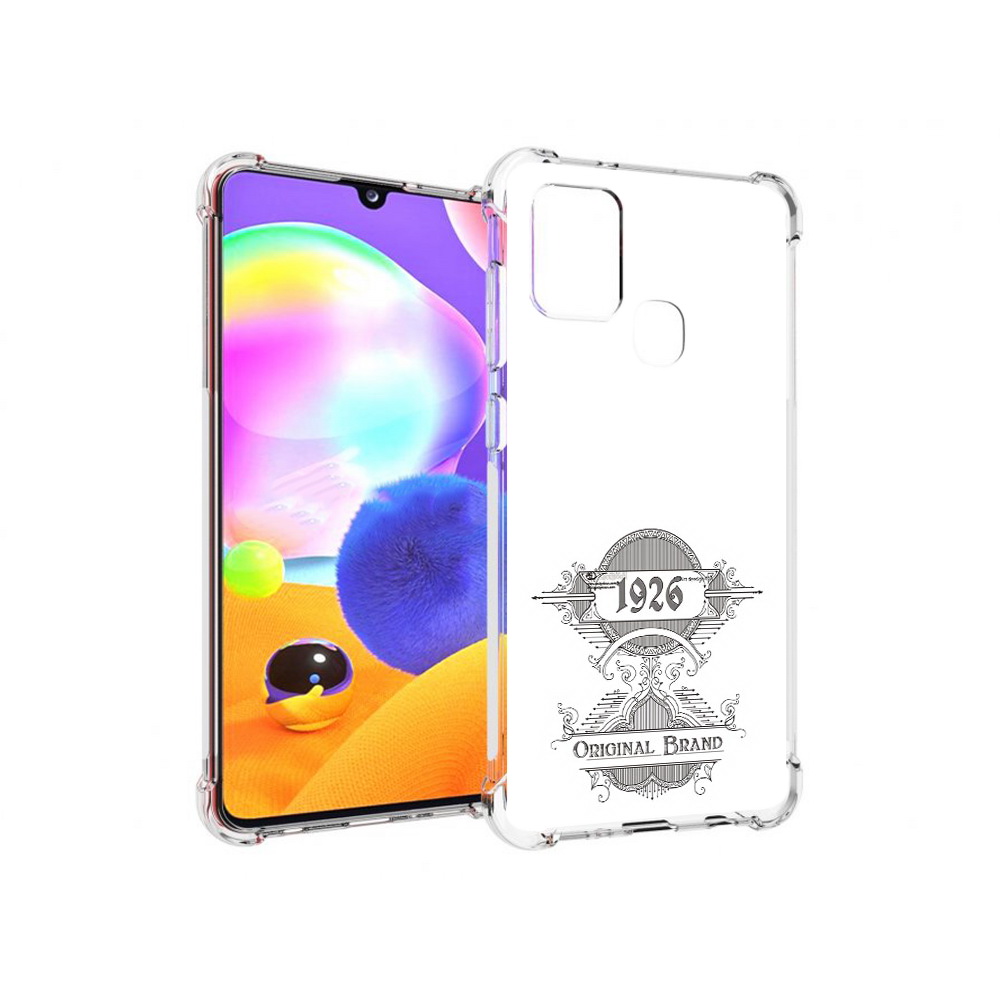 

Чехол MyPads Tocco для Samsung Galaxy A21s логотип черно белый (PT149116.528.446), Прозрачный, Tocco