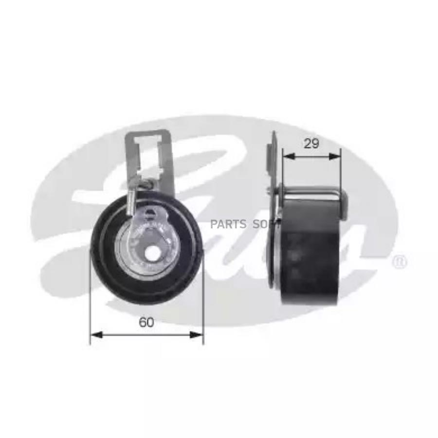 

GATES T43230_Ролик-натяж. ремня ГРМ PSA, FI, FO, MA, MI, VO 1шт