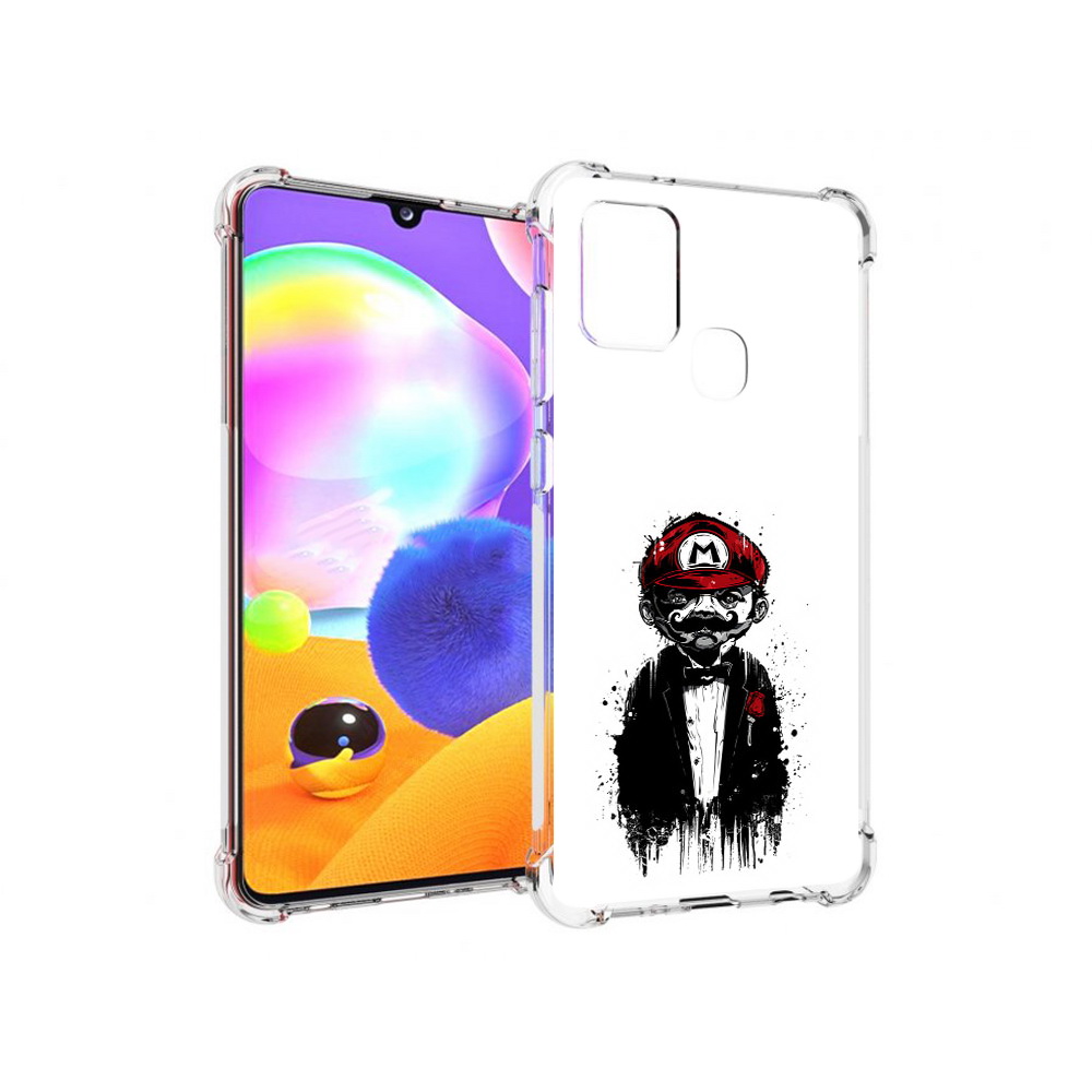 

Чехол MyPads Tocco для Samsung Galaxy A21s марио (PT149116.528.458), Прозрачный, Tocco