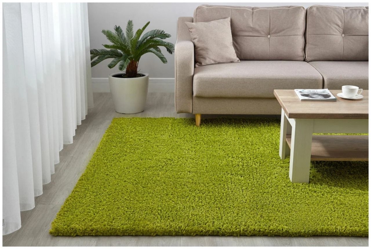 

Ковер Витебские ковры Shaggy green с высоким ворсом 2 х 3.2 м, shaggy