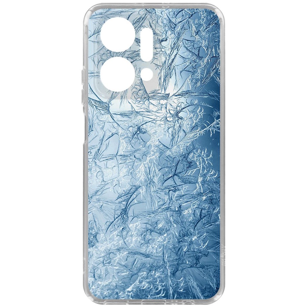 

Чехол-накладка Krutoff Clear Case Лед для Honor X7a, Прозрачный