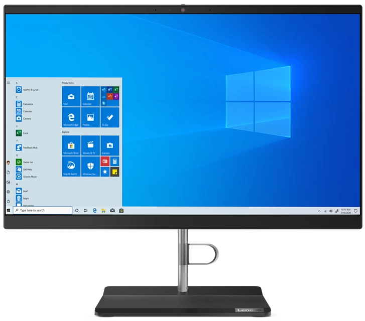фото Моноблок lenovo v50a-24imb aio black (11fja0clru)