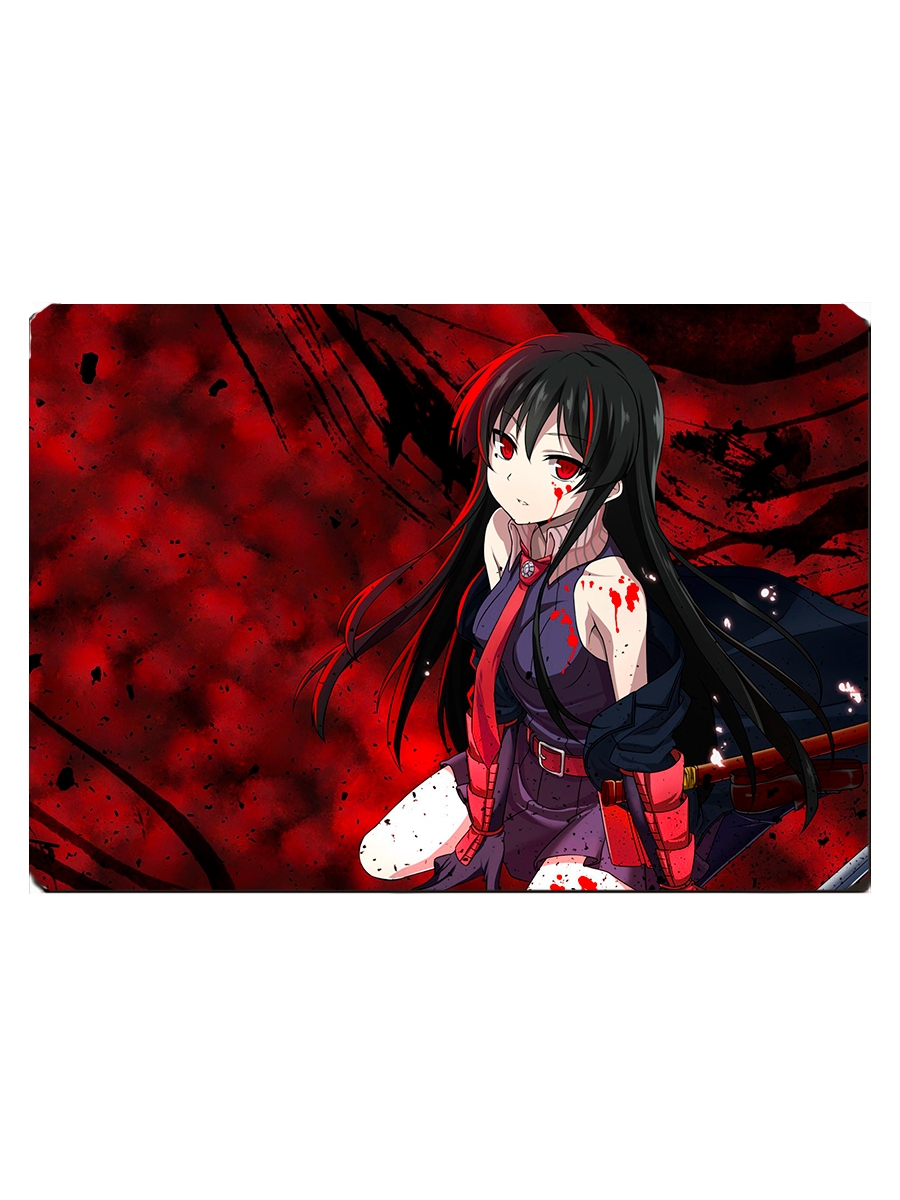 фото Коврик для мыши akame ga kill аниме drabs