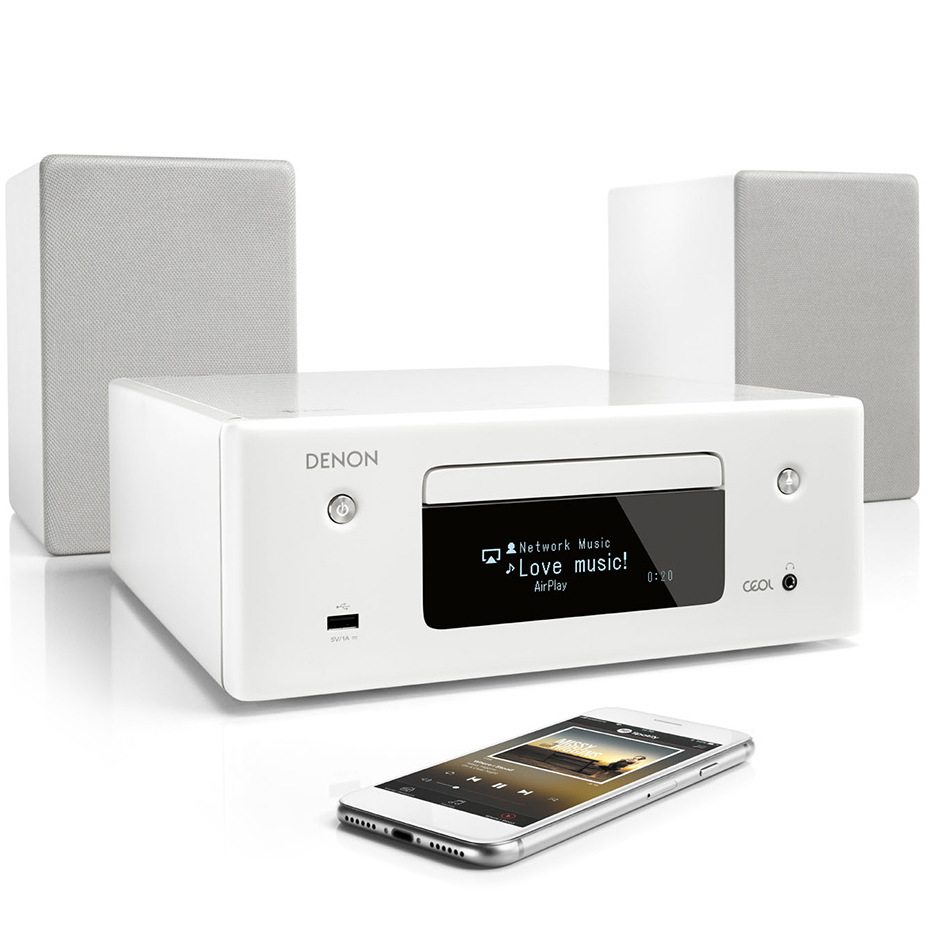 фото Минисистема denon ceol n10 white