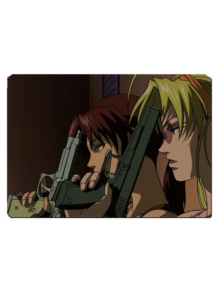 фото Коврик для мыши black lagoon, 2006 drabs