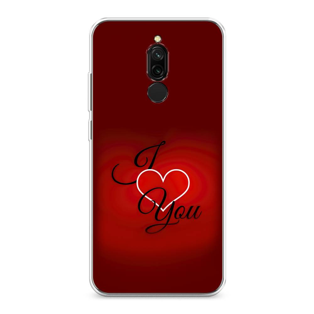 

Чехол Awog на Xiaomi Redmi 8 "I love you 3", Разноцветный, 37150-6