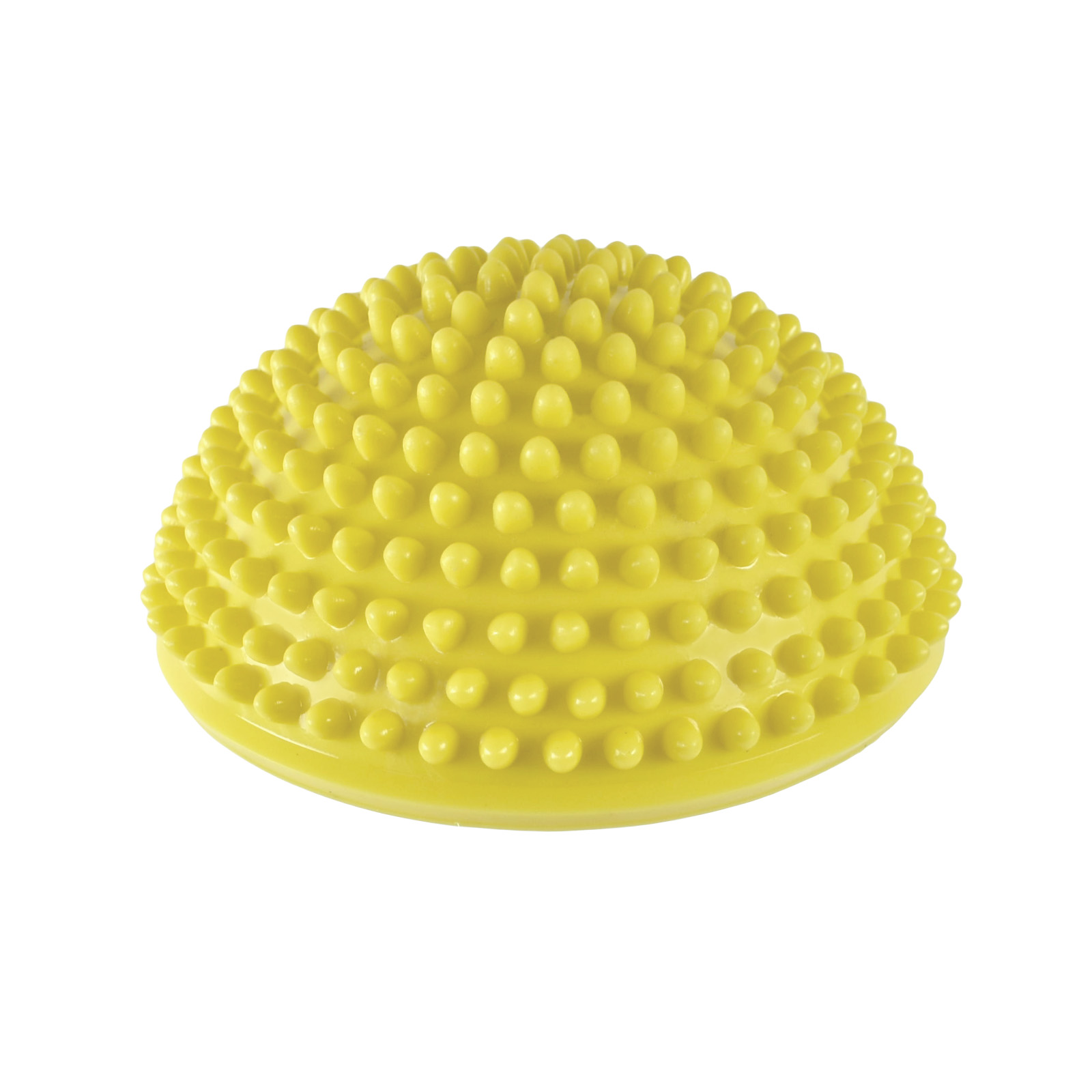 Массажер балансировочный, полусфера надувная CLIFF 16см, желтая