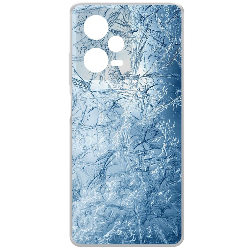 

Чехол-накладка Krutoff Clear Case Лед для Xiaomi Redmi Note 12 Pro+ 5G, Прозрачный