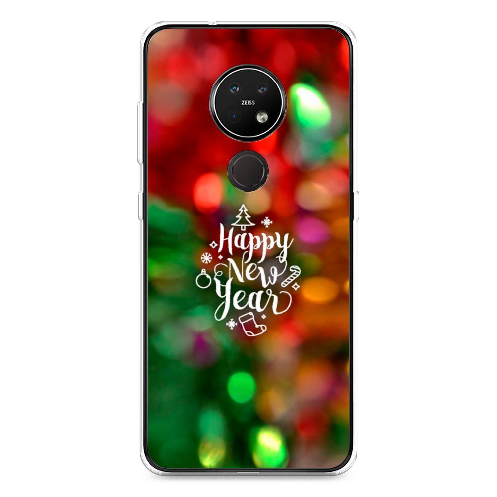 

Чехол на Nokia 7.2 "Новый Год на елке", Зеленый;красный;желтый, 123150-5