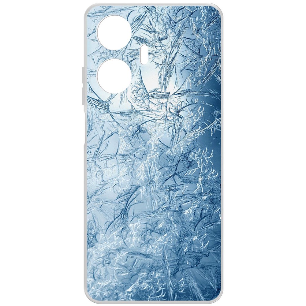 

Чехол-накладка Krutoff Clear Case Лед для Realme C55, Прозрачный