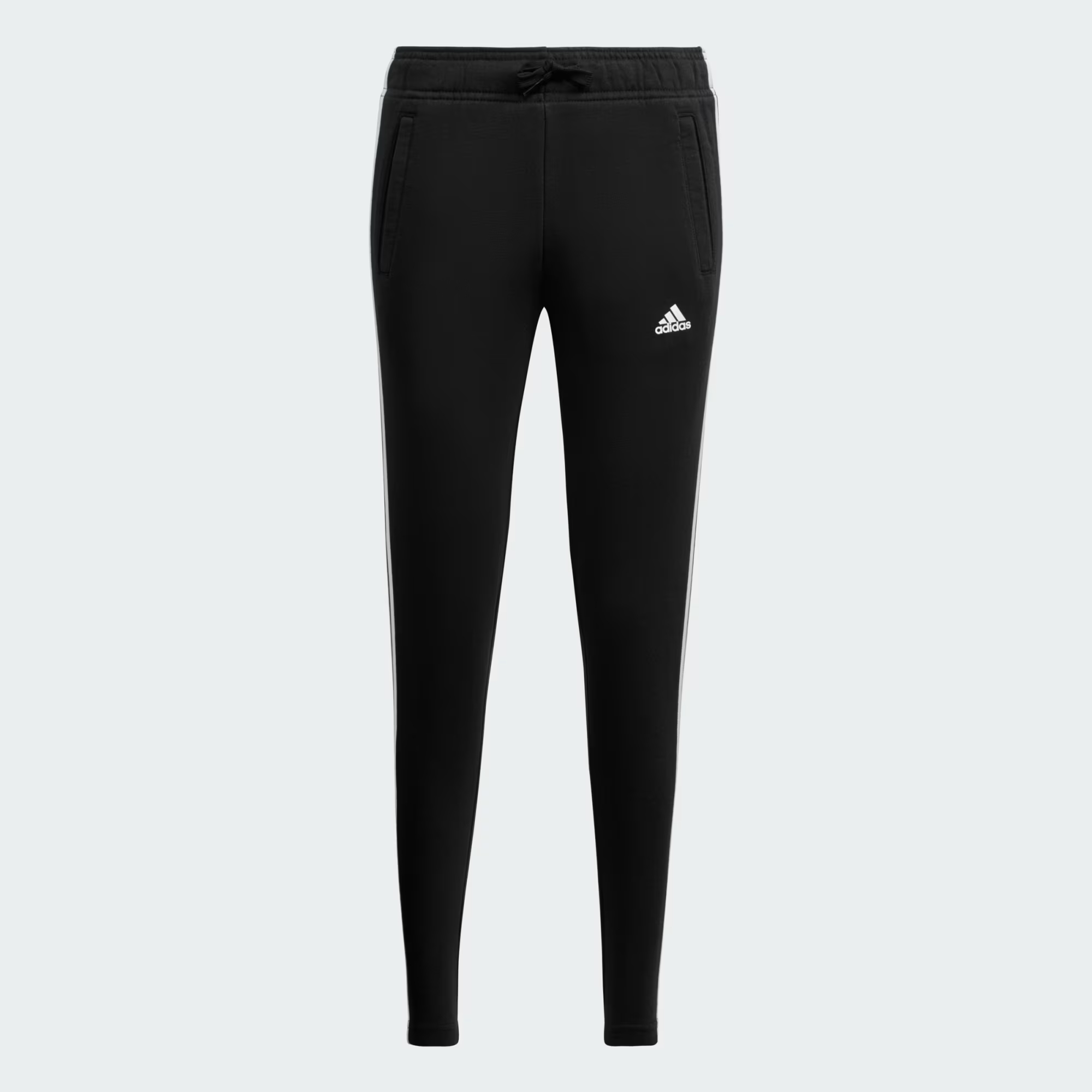 

Брюки детские Adidas Essentials 3-stripes IC6126 черные 128, Черный, Essentials 3-stripes