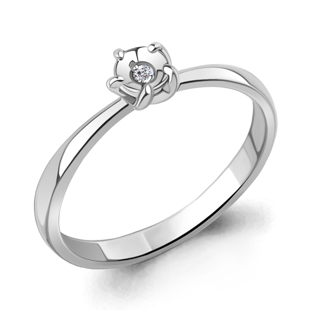 

Кольцо из золота р. 17,5 AQUAMARINE 964146_585_бз, 964146_585_бз