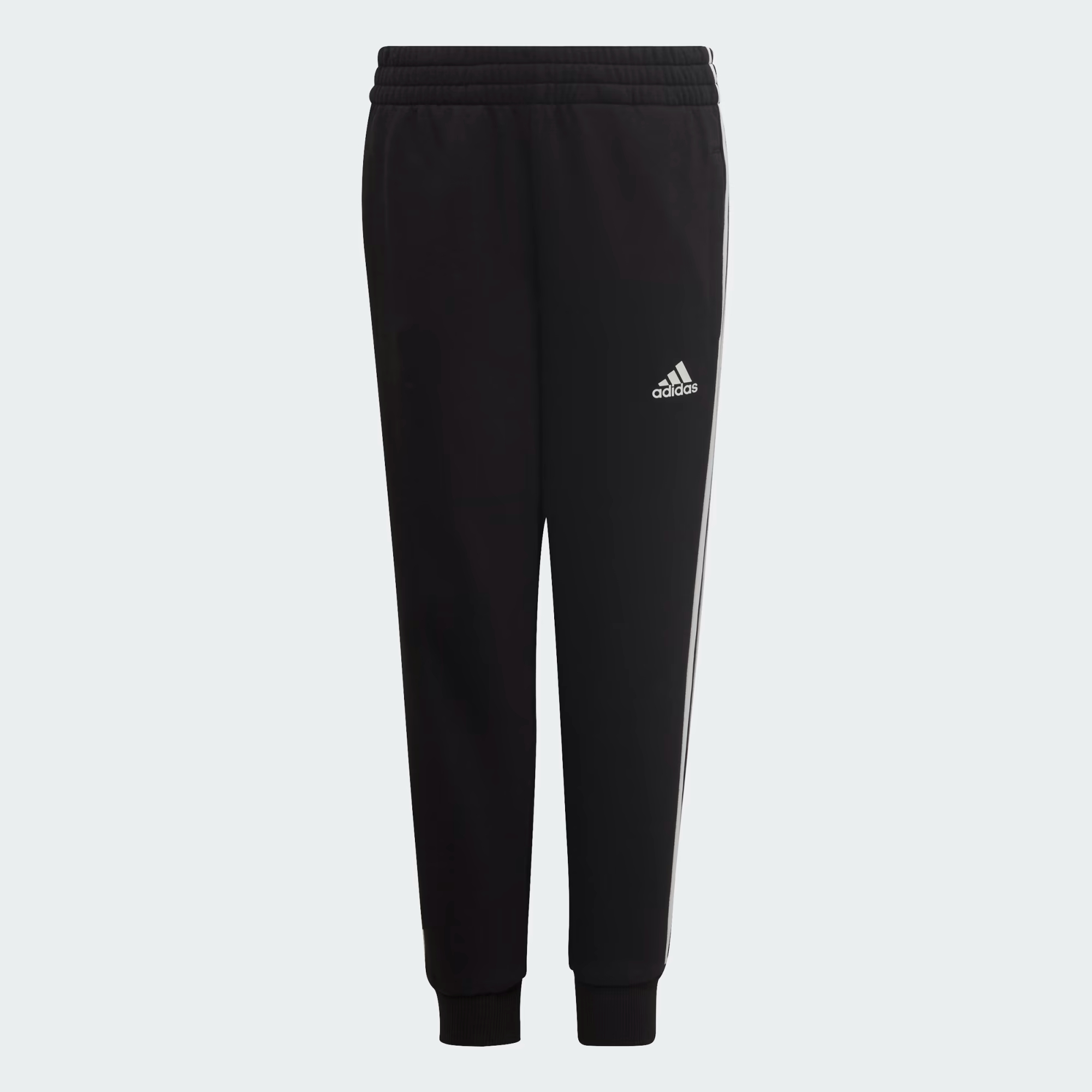 Брюки детские для мальчиков Adidas Essentials 3-stripes H65796 черные 104 4929₽