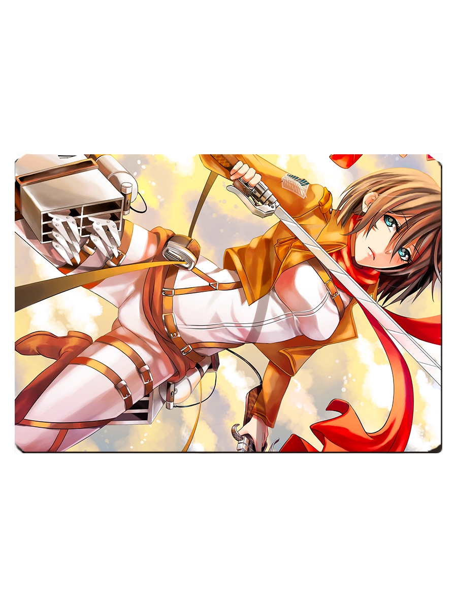 фото Коврик для мыши mikasa ackerman drabs
