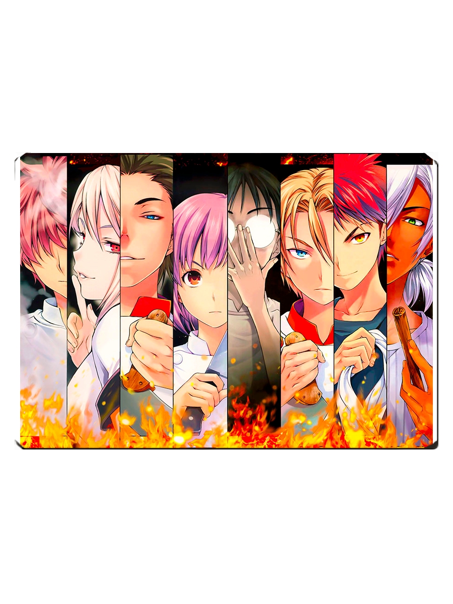 фото Коврик для мыши shokugeki no soma аниме drabs