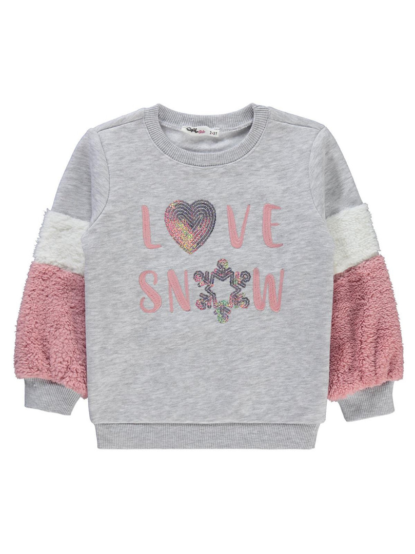 

Свитшот Civil Girls 19330E502K21-1 светло-серый 24-36 мес (доставка из-за рубежа), 19330E502K21