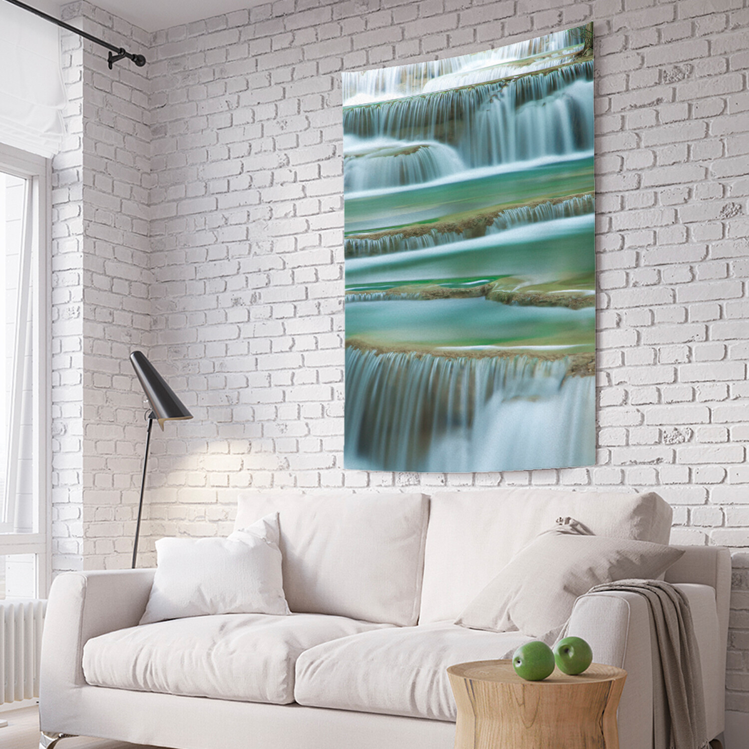 

Вертикальное фотопанно на стену JoyArty Плавный водопад 150x200 см, Плавный водопад