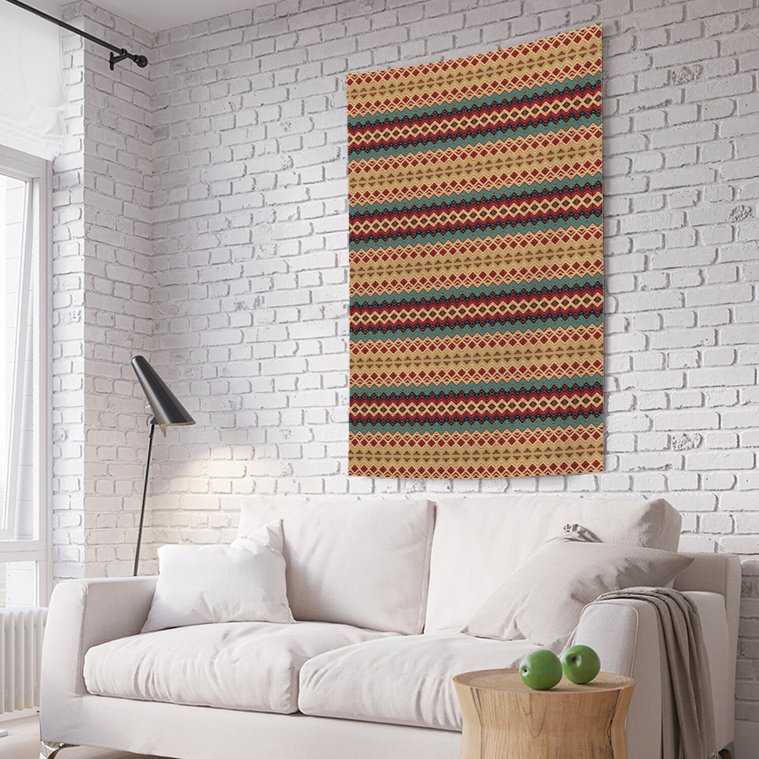 

Вертикальное фотопанно на стену JoyArty Фигурные полосы 150x200 см, Фигурные полосы