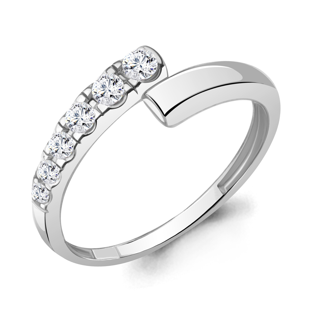 

Кольцо из золота р.  AQUAMARINE 964075_585_бз, 964075_585_бз