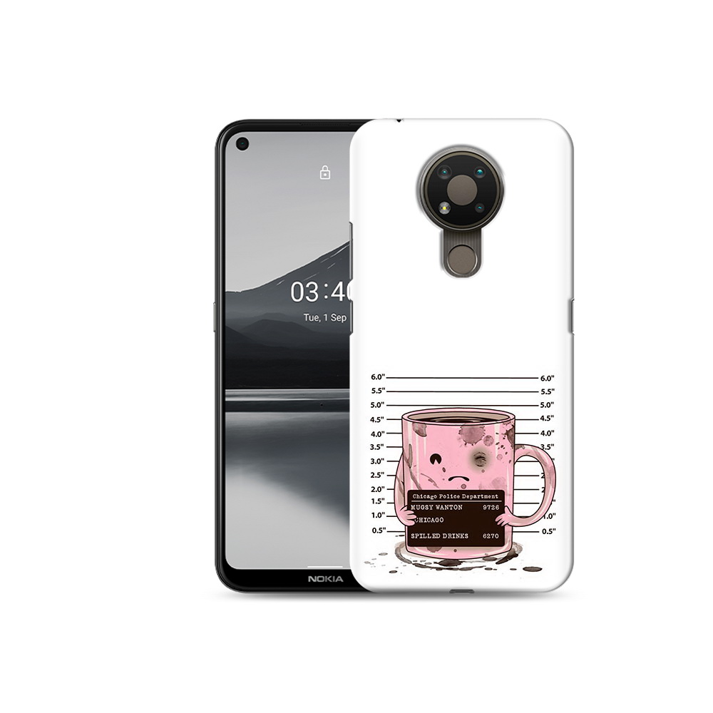 

Чехол MyPads Tocco для Nokia 3.4 кружка, Прозрачный, Tocco