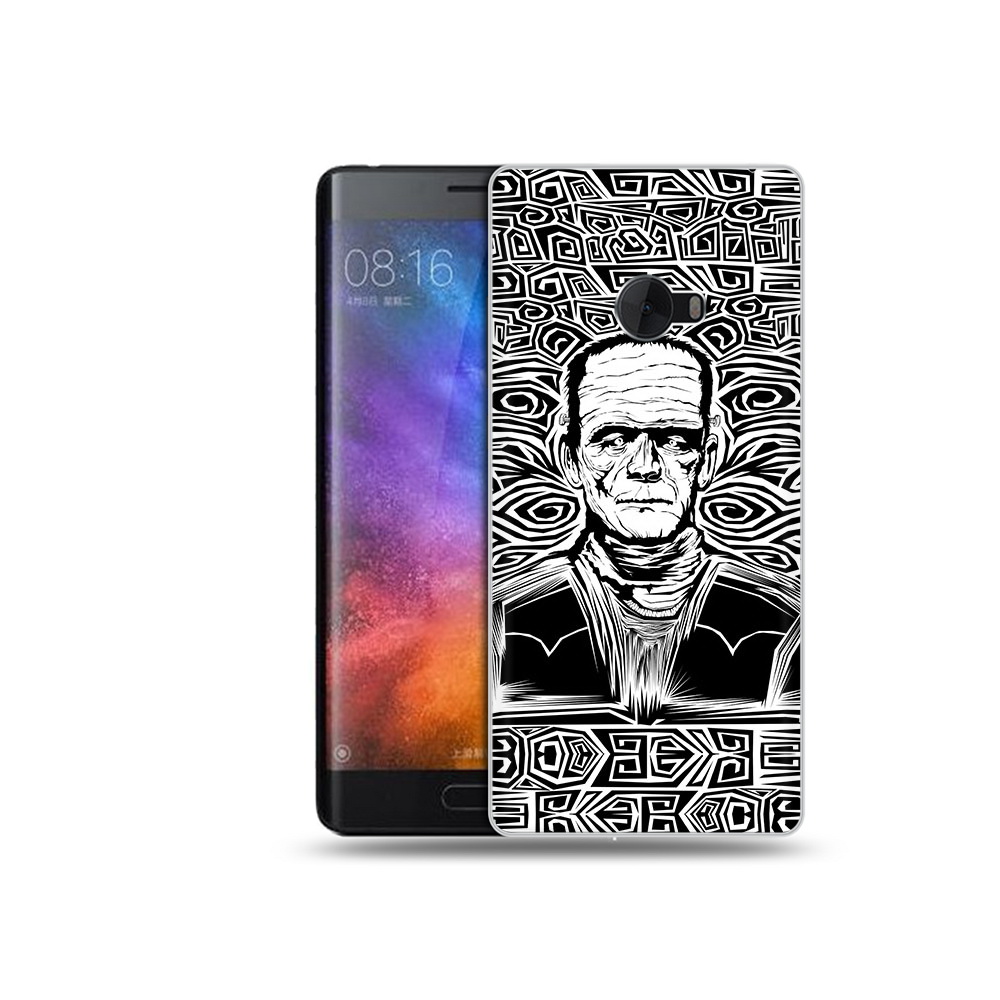 

Чехол MyPads Tocco для Xiaomi Mi Note 2 франкенштейн черно белый (PT91960.333.661), Tocco