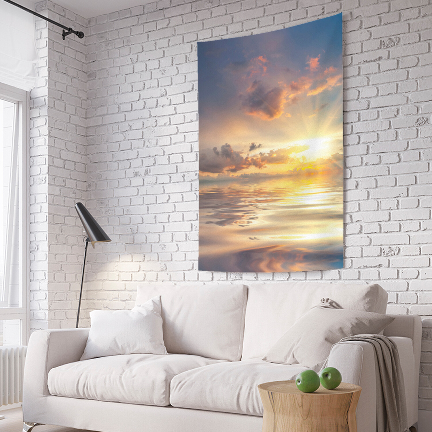 

Вертикальное фотопанно на стену JoyArty Волнистое утро 150x200 см, Волнистое утро