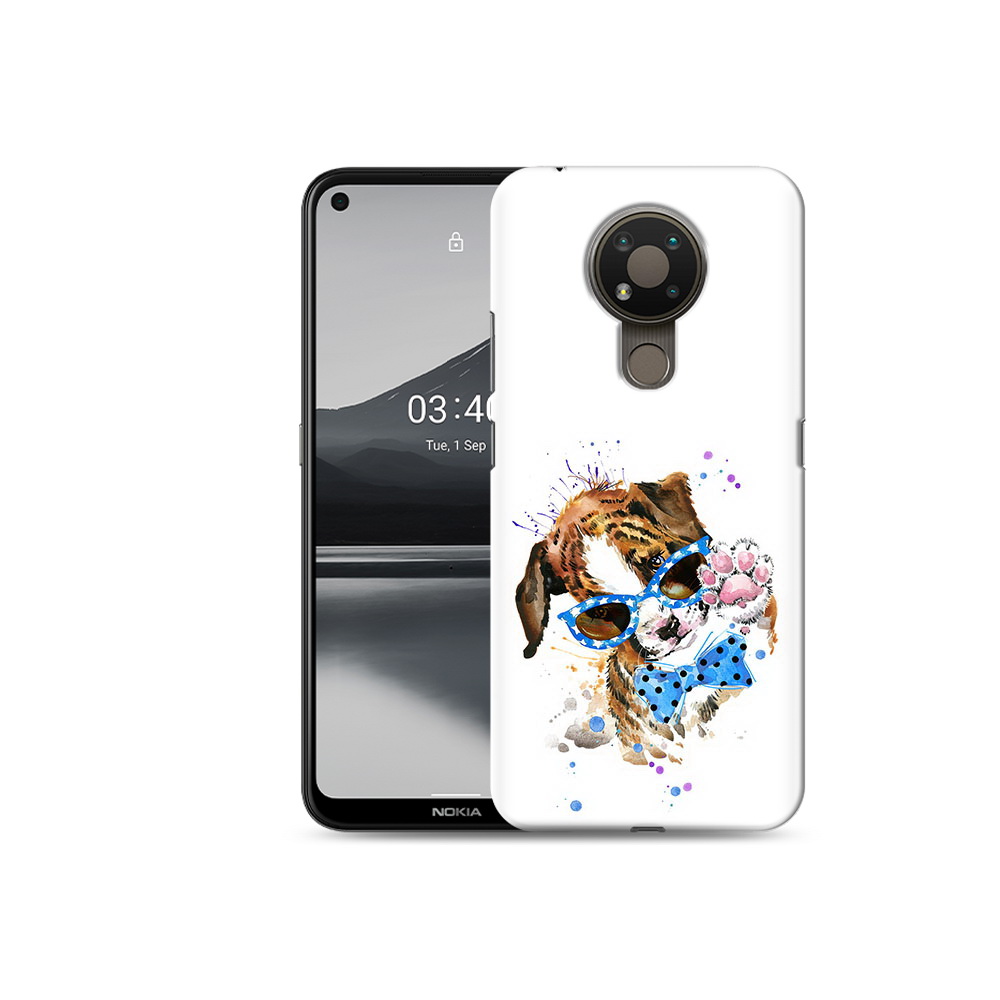 

Чехол MyPads Tocco для Nokia 3.4 лапочка, Прозрачный, Tocco