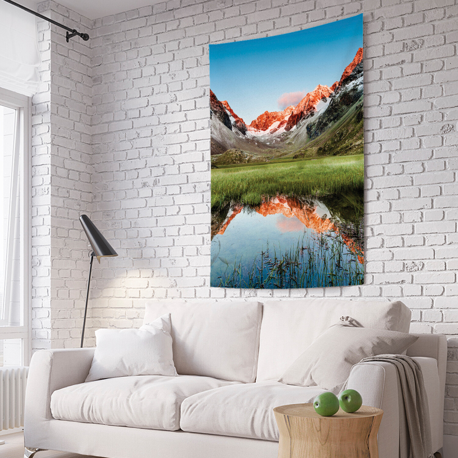 

Вертикальное фотопанно на стену JoyArty Альпийское озеро 150x200 см, Альпийское озеро