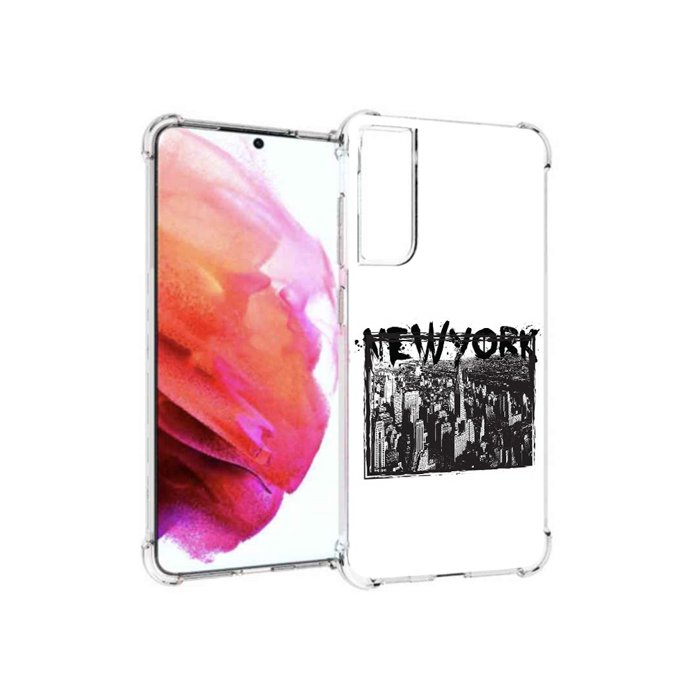

Чехол MyPads Tocco для Samsung Galaxy S21 FE че, Прозрачный, Tocco