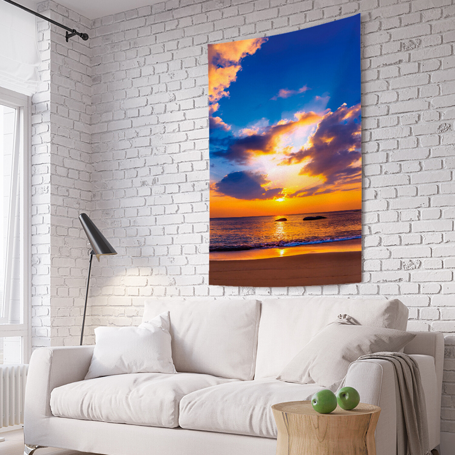 

Вертикальное фотопанно на стену JoyArty Облака заката 150x200 см, Облака заката
