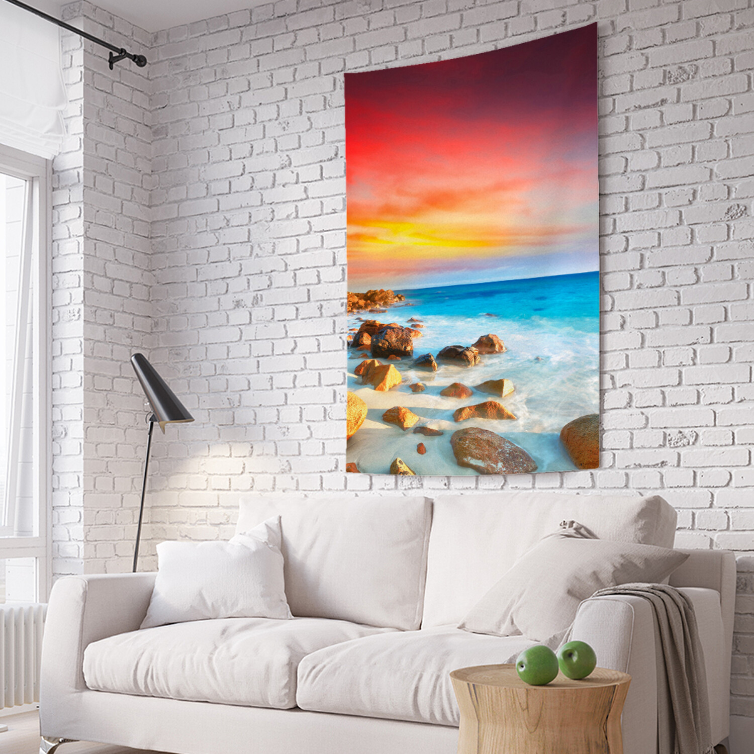 

Вертикальное фотопанно на стену JoyArty Береговые грани 150x200 см, Береговые грани