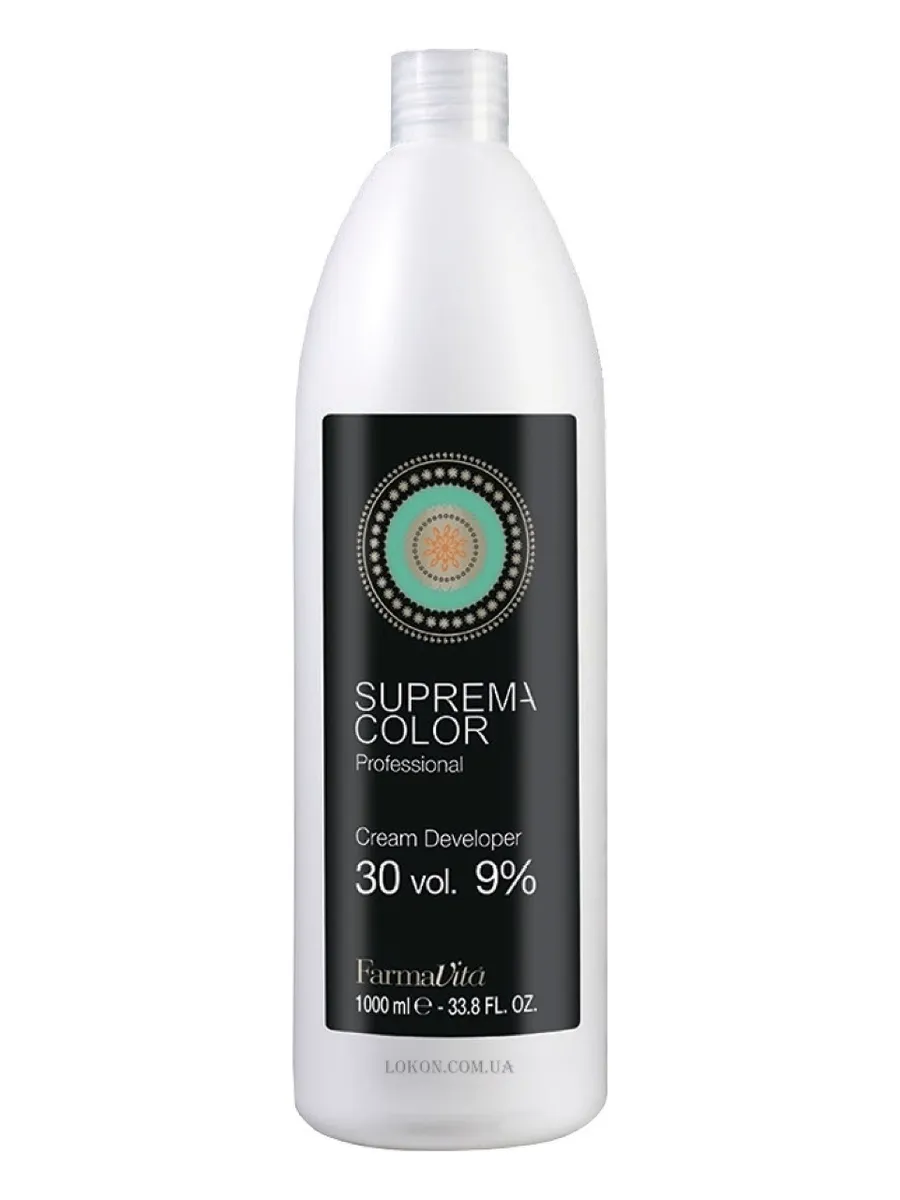 фото Крем-оксигент suprema color 9% farmavita, 1 л