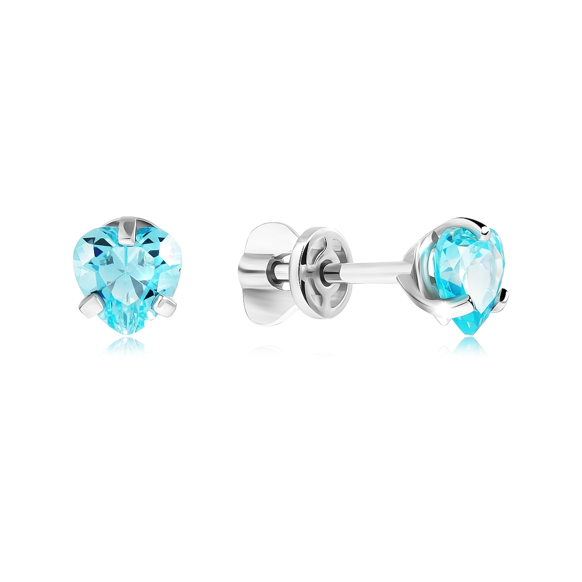 

Серьги из серебра VALTERA 118374, фианит, 118374