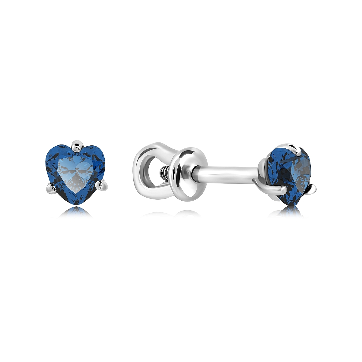 

Серьги из серебра VALTERA 118375, фианит, 118375