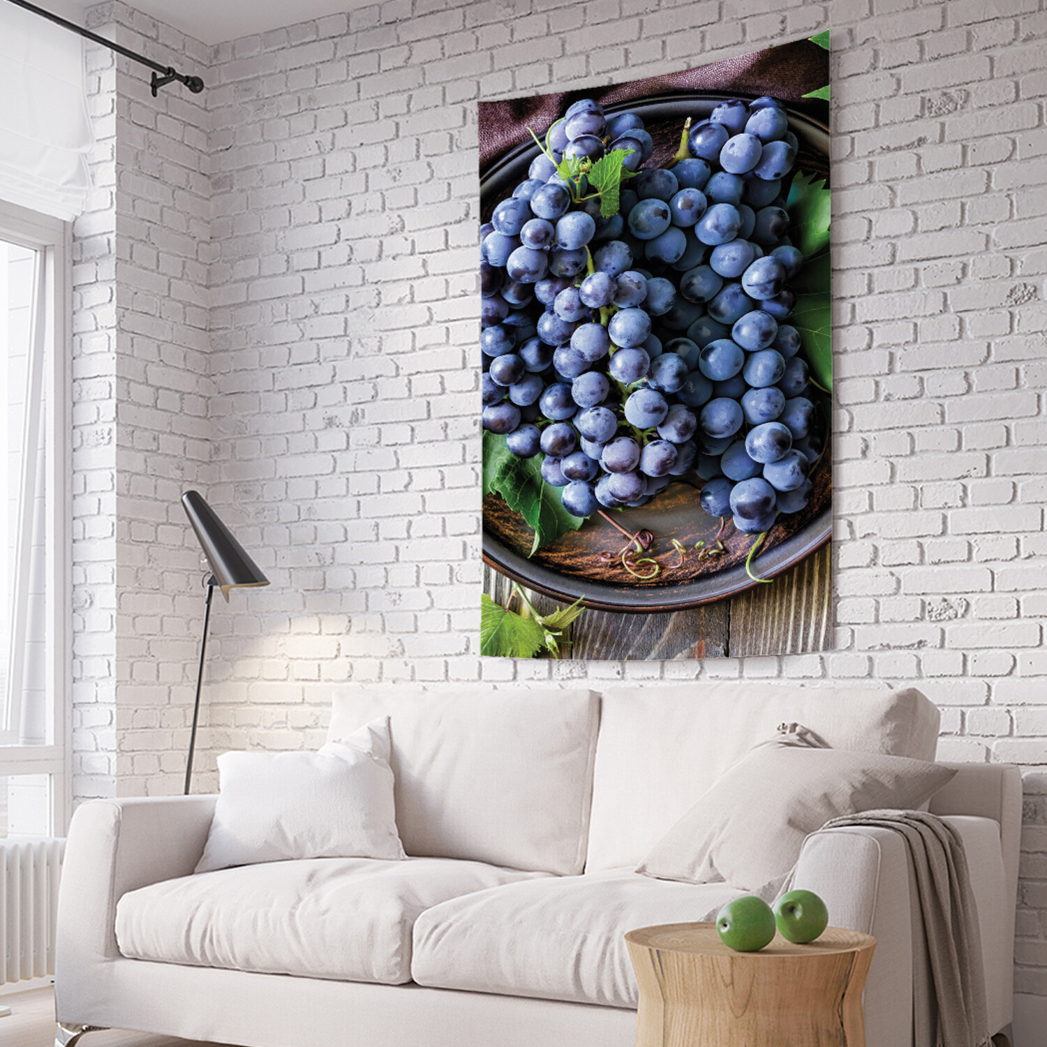 

Вертикальное фотопанно на стену JoyArty Виноградная лоза 150x200 см, Виноградная лоза