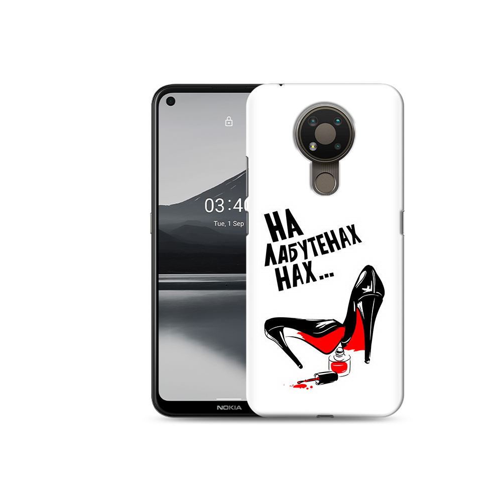 

Чехол MyPads Tocco для Nokia 3.4 на лабутенах, Прозрачный, Tocco