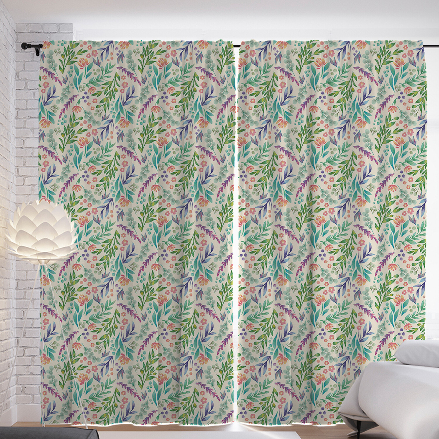 

Шторы с фотопечатью JoyArty "Растения Прованса" из сатена, 290х265 см, Растения Прованса