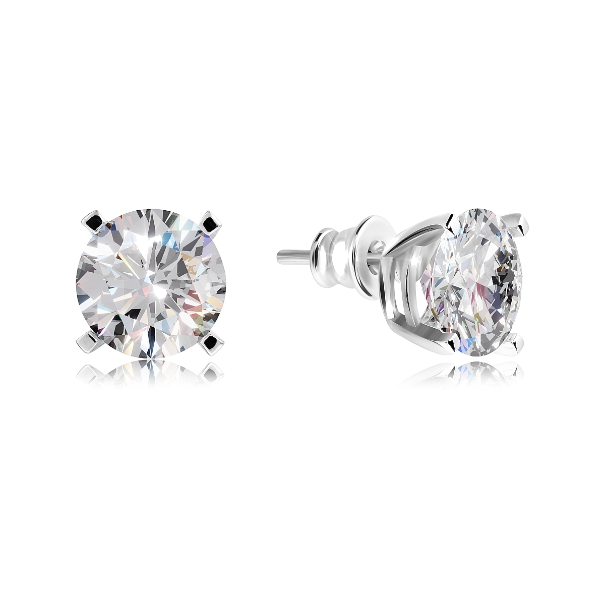 

Серьги из серебра VALTERA 118391, фианит, 118391