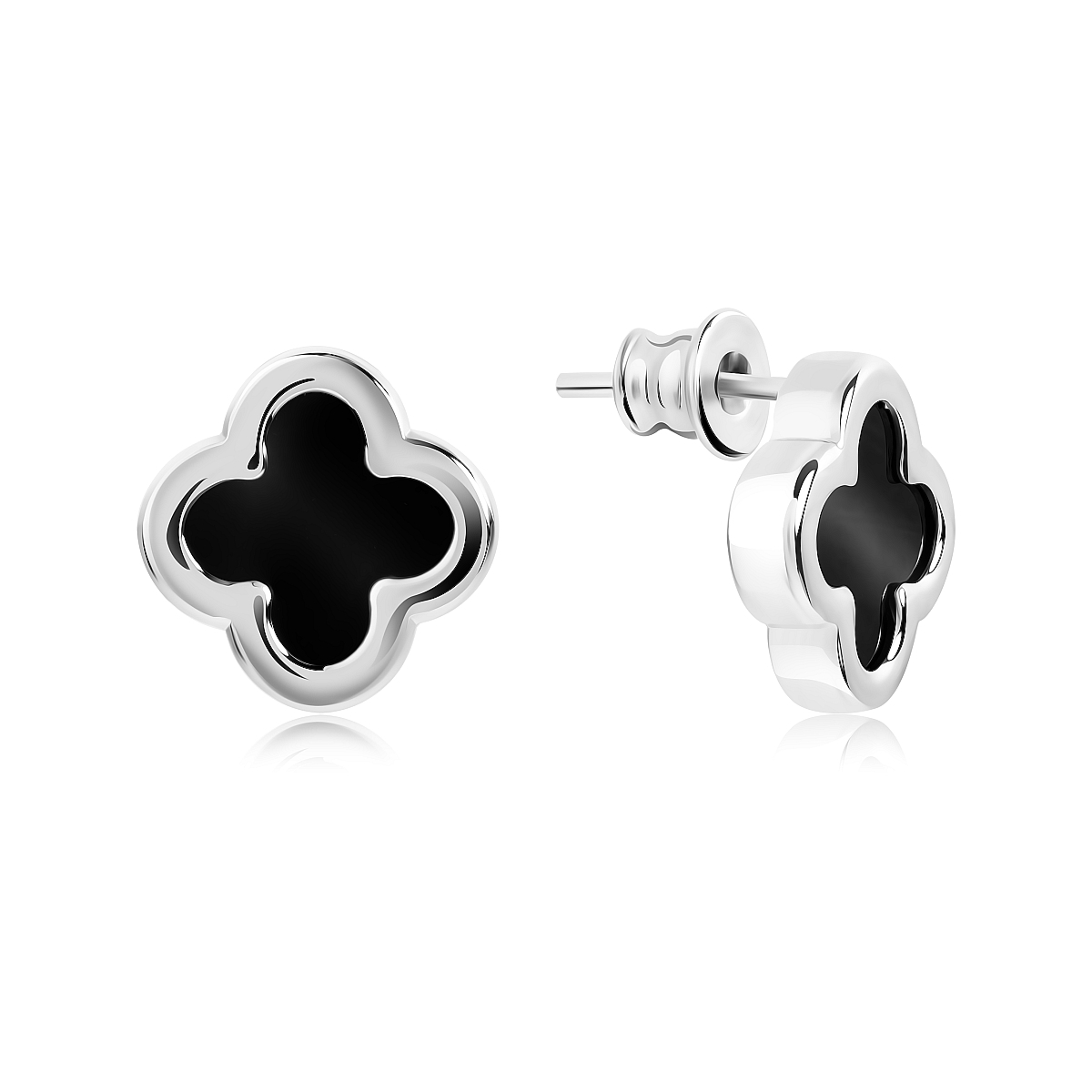 

Серьги из серебра VALTERA 118392, оникс, 118392