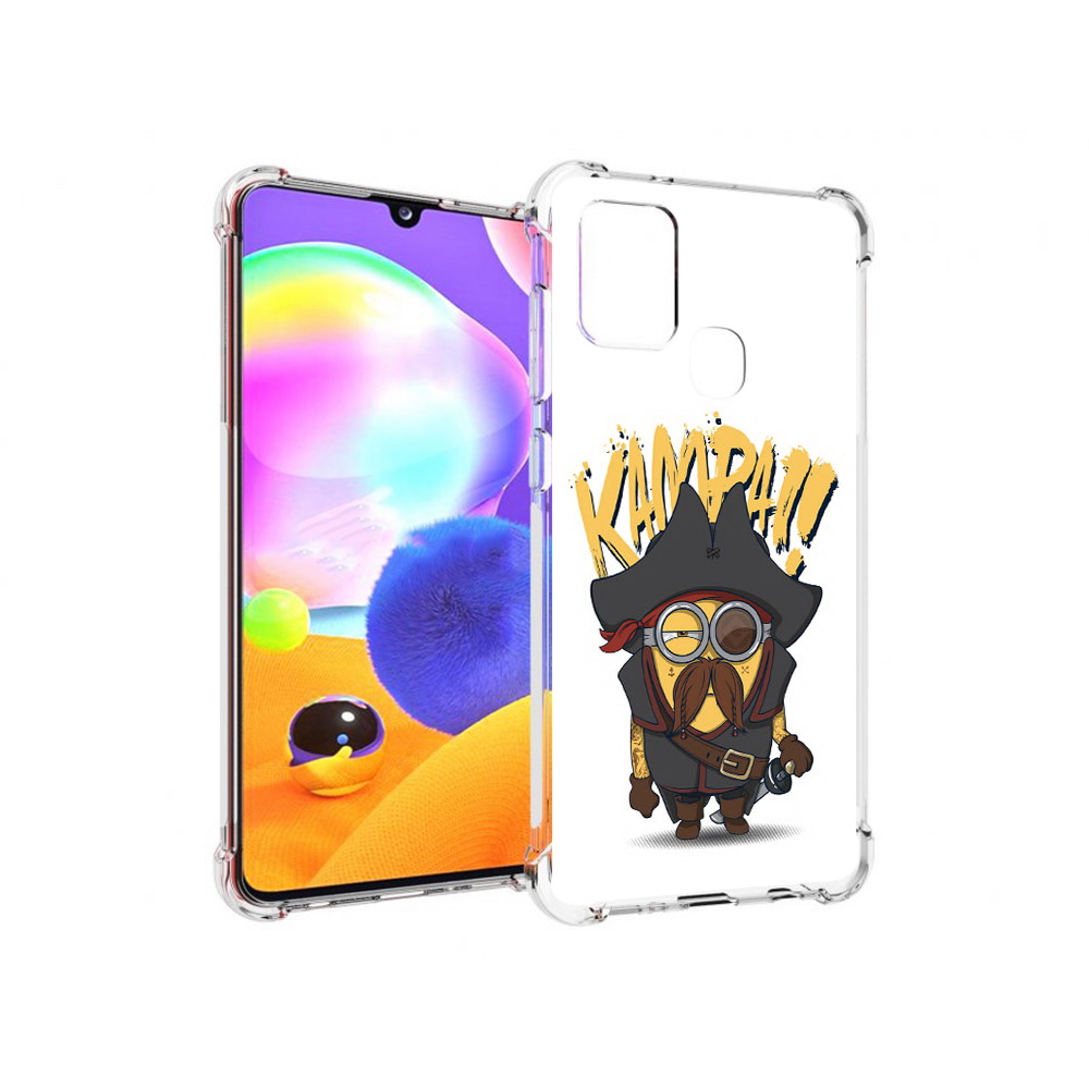 Чехол MyPads Tocco для Samsung Galaxy A21s миньон пират (PT149116.528.476)