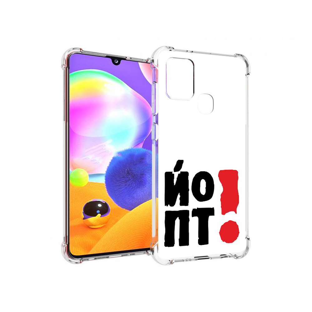 Чехол MyPads Tocco для Samsung Galaxy A21s надписть абстракция (PT149116.528.494)