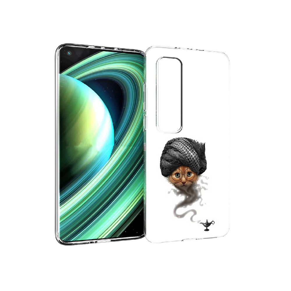 

Чехол MyPads Tocco для Xiaomi Mi 10 Ultra кот джин (PT156404.264.398), Прозрачный, Tocco