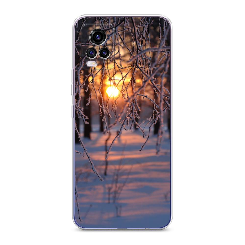 

Чехол для Vivo V20 "Зима 7", Оранжевый;розовый;черный, 263350-2