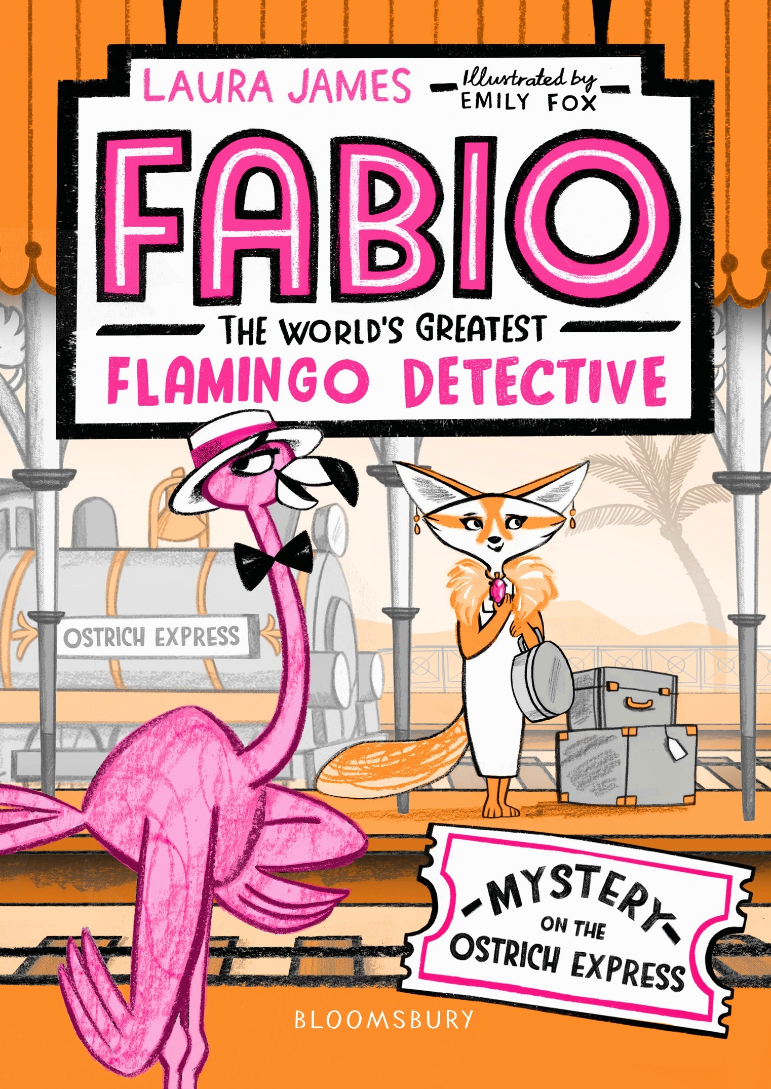 

Fabio The World's Greatest Flamingo Detective Mystery on the Ostrich Express