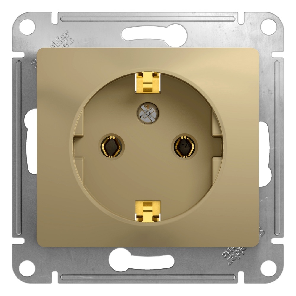 

Розетка Systeme Electric GSL000443, 6шт, Золотистый