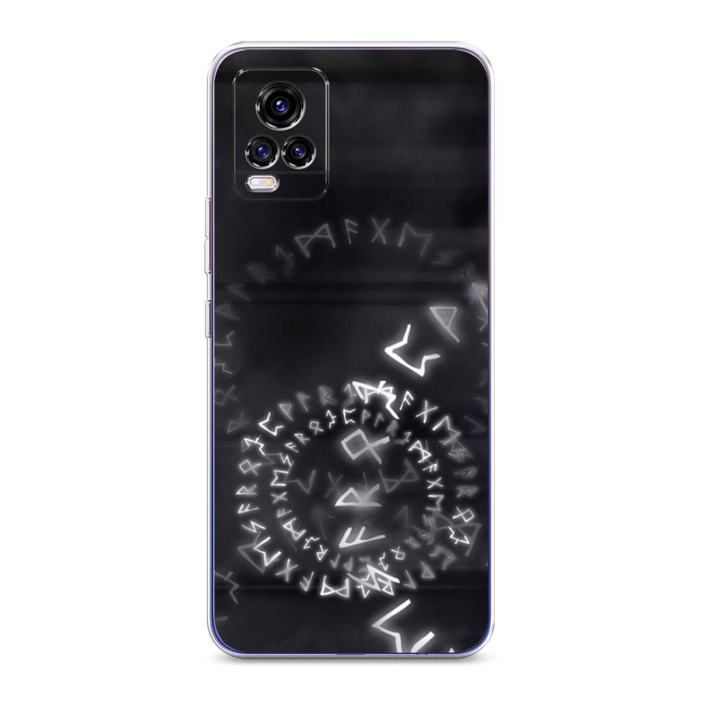 

Чехол для Vivo V20 "Руны", Серый;черный, 263350-3