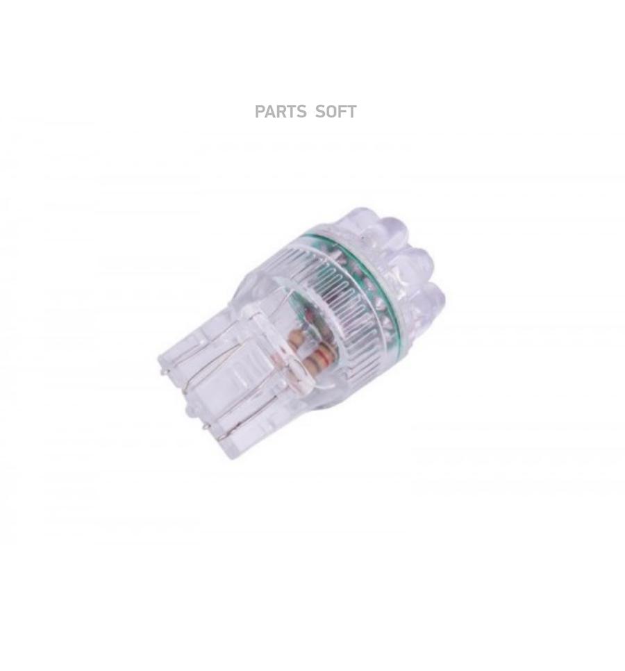 

Лампа светодиодная 12v w21/5w 21/5w маяк 1 шт. картон 12t20/5-w/9led